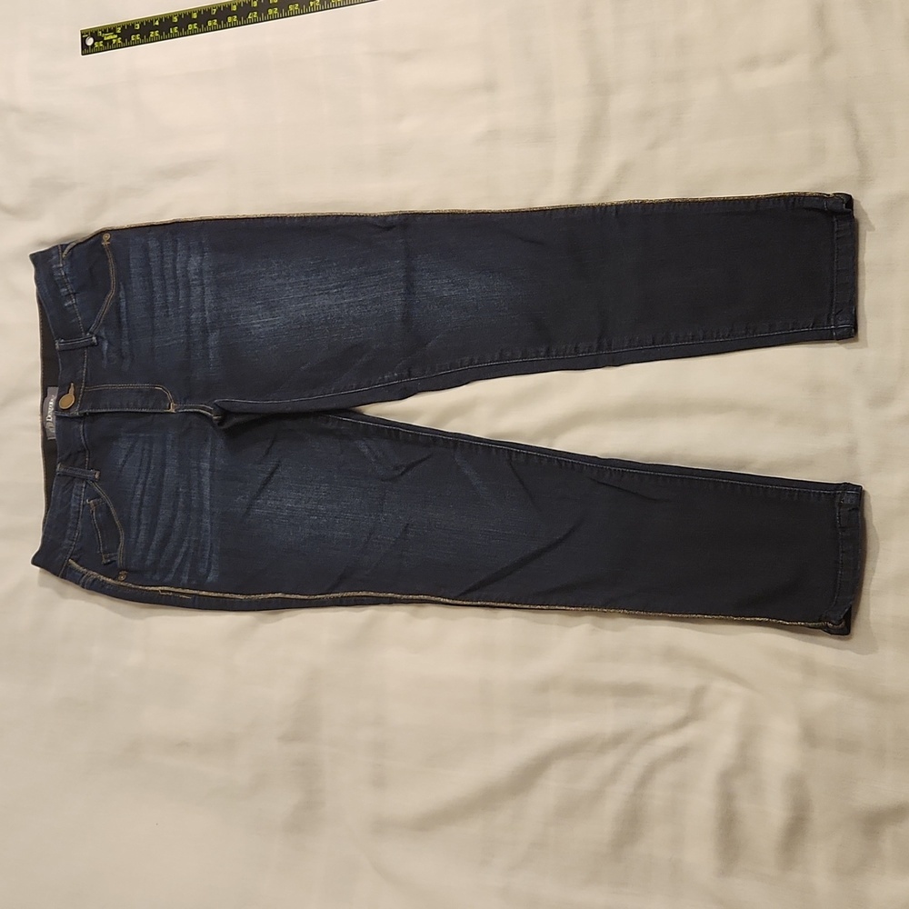 Democracy jeans Ab Technology mid rise skinny ankle‎ women's blue stretchy